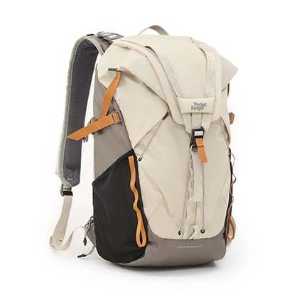 VSGO Pocket Ranger Backpack Off-White Green 25L
