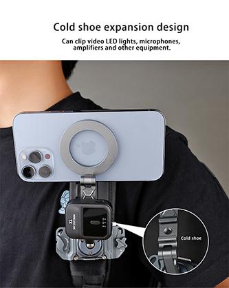 1023826_B.jpg - XILETU QPQ-T38 MagSafe Magnetic Phone Holder Quick Release Plate - Thumbnail 2