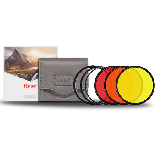 1024306_E.jpg - Kase Revolution Black and White 3-in-1 Filter Kit (Yellow, Orange, Red, 58mm) - Thumbnail 5