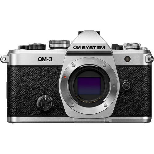OM SYSTEM OM-3 Mirrorless Camera Body Only + Bonus leather strap by Lucky Straps