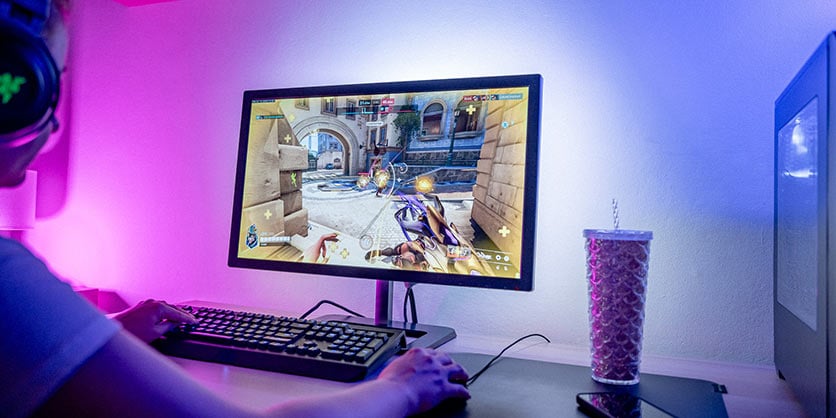 Newell LED Strip for 32" Monitor- Compatible with Windows base system