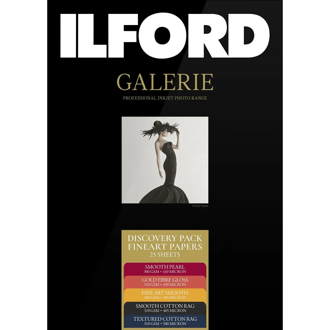 Ilford Galerie Discovery Trial Pack 25 sheets INC5x FAS,GFG,SCR,TCR,SP - Best Available Image