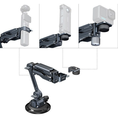SmallRig Mini Shock Absorber Arm - DJI Pocket 3, GoPro HERO13 ,insta360 X4 5123 - Best Available Image