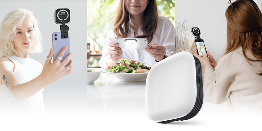 1024646_C.jpg - Newell Sunny Magnetic Pocket LED Light with Clamp and Cold Shoe Adapter - Thumbnail 3