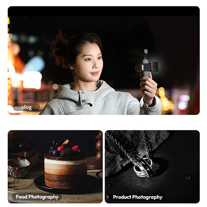 1024826_A.jpg - Ulanzi LM001 Magnetic Light for DJI Osmo Pocket 3 - Thumbnail 1