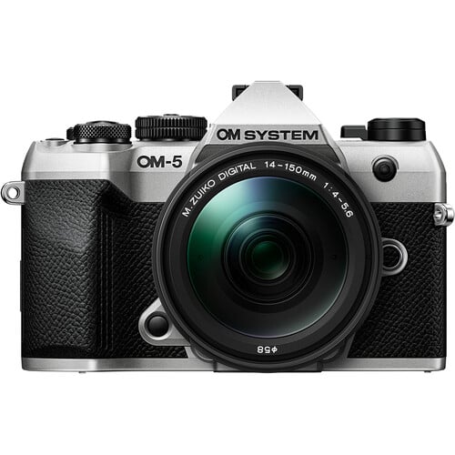 Best image for OM SYSTEM OM-5 Mark II Mirrorless Camera with 14-150mm f/4-5.6 II Lens (Silver)