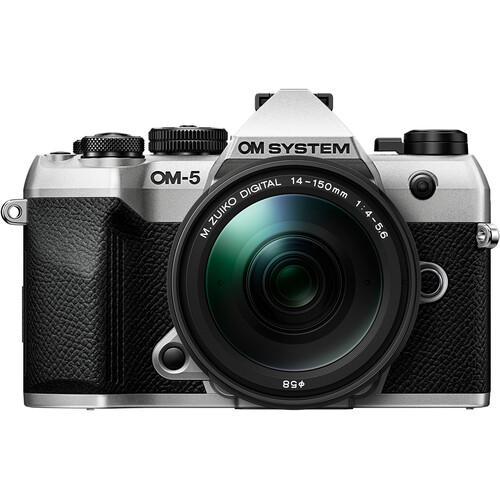 OM SYSTEM OM-5 Mark II Mirrorless Camera with 14-150mm f/4-5.6 II Lens (Silver) - Best Available Image