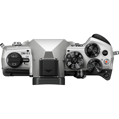 1025006_A.jpg - OM SYSTEM OM-5 Mark II Mirrorless Camera with 14-150mm f/4-5.6 II Lens (Silver) - Image 1