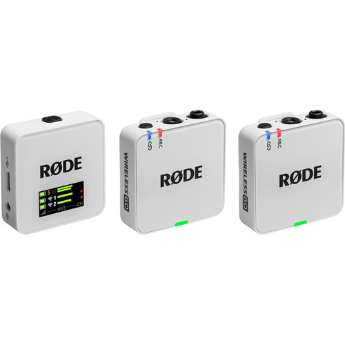 RODE Wireless GO III (Gen 3) Wireless Microphone / Recorder White - Best Available Image