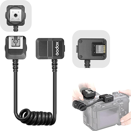 Godox GAC-IC13 Multi Interface Shoe Extension Cable for Sony Camera - Best Available Image