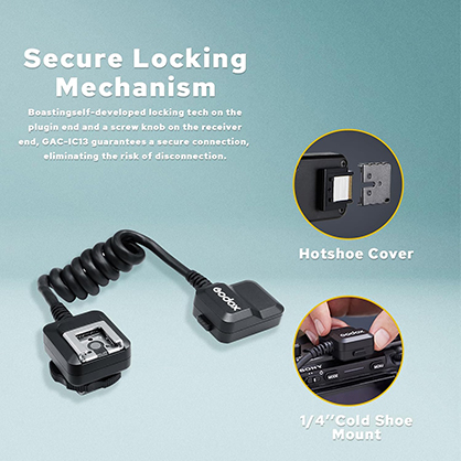 1025376_D.jpg - Godox GAC-IC13 Multi Interface Shoe Extension Cable for Sony Camera - Image 4