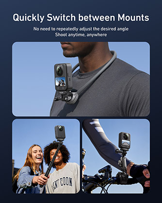 1025446_C.jpg - Telesin Magnetic Dual Claw Mount for DJI OSMO 360 - Thumbnail 3