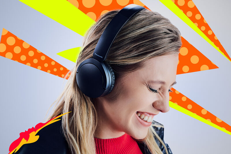 1025656_C.jpg - Panasonic RB-HF630 Wireless On-Ear Headphones - Black - Thumbnail 3