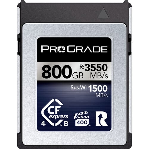 Best image for ProGrade 800GB CFexpress 4.0 Type B Iridium Memory Card