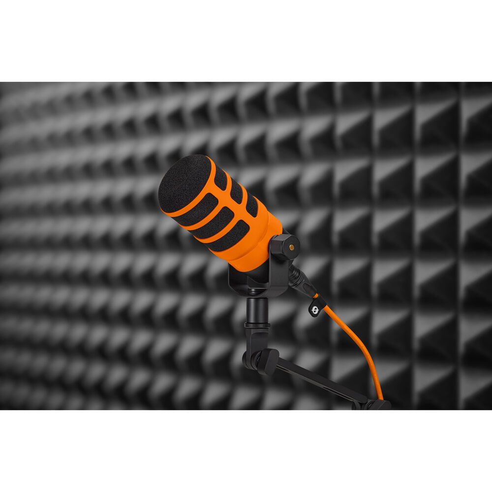 1025826_B.jpg - RODE WS14 Pop Filter for PodMic (Orange) - Image 2