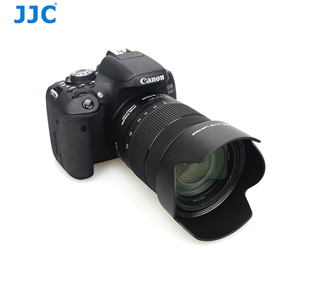 1025856_B.jpg - JJC Petal Style Bayonet Lens Hood Replaces Canon EW-73D - Image 2