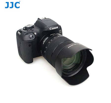 1025856_B.jpg - JJC Petal Style Bayonet Lens Hood Replaces Canon EW-73D - Image 2