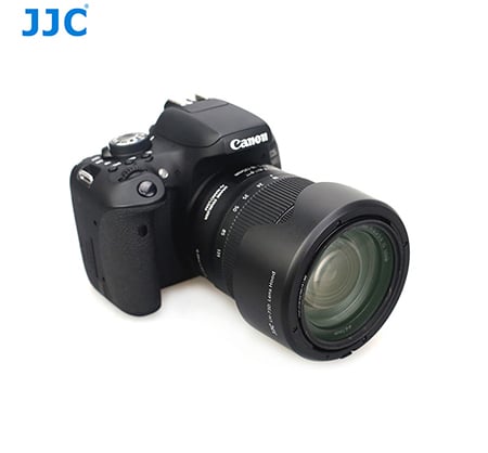 1025856_C.jpg - JJC Petal Style Bayonet Lens Hood Replaces Canon EW-73D - Thumbnail 3