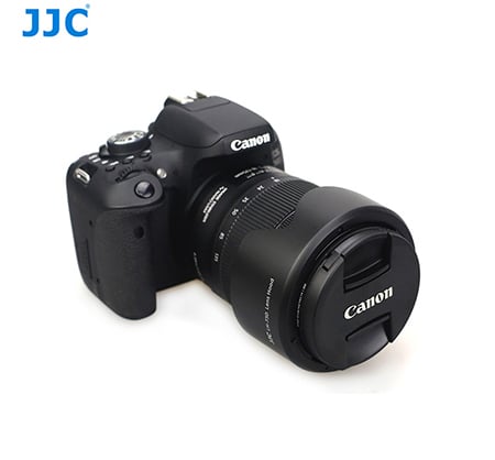 1025856_D.jpg - JJC Petal Style Bayonet Lens Hood Replaces Canon EW-73D - Thumbnail 4