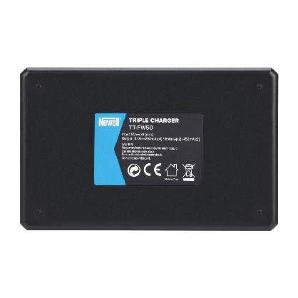1025976_A.jpg - Newell TT-USB-C Triple Channel Battery Charger for Sony NP-FW50 - Thumbnail 1