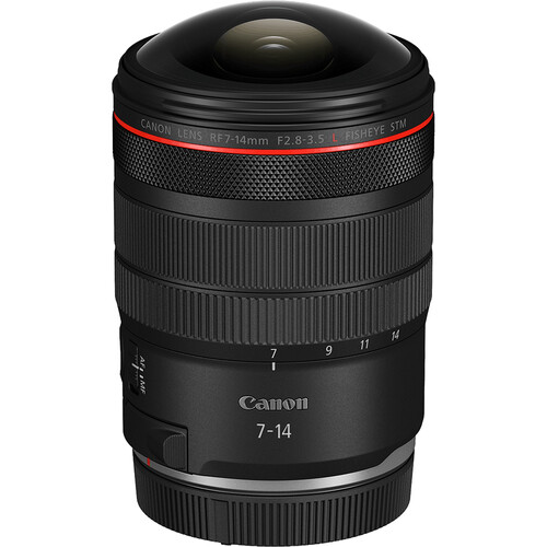 Canon RF 7-14mm f/2.8-3.5 L Fisheye STM Lens - Best Available Image