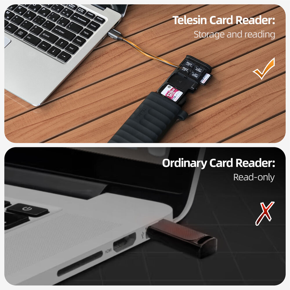 1026116_E.jpg - Telesin Multifunctional Card Reader (SD Card and Micro SD Card) - Image 5