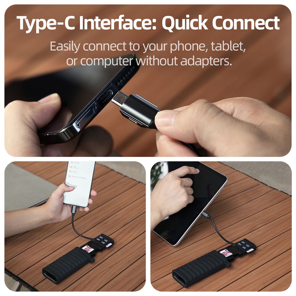 1026116_F.jpg - Telesin Multifunctional Card Reader (SD Card and Micro SD Card) - Image 6