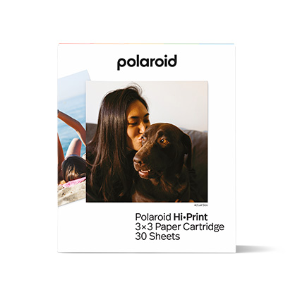 1026256_A.jpg - Polaroid Hi-Print 3x3 Paper Cartridge (30 Sheets) - Image 1
