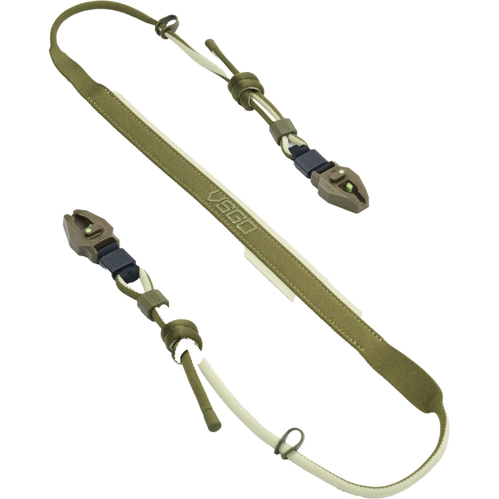 1026306_A.jpg - VSGO Black Snipe Casual Leisure Camera Strap (Avocado Glow) - Image 1