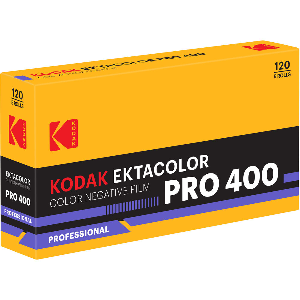 Best image for Kodak Ektacolor Pro 400 Colour Negative Film (120 Roll Film, 5-Pack)