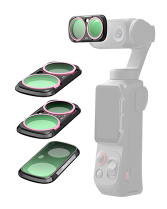 Best image for Telesin Filter Kit for Insta360 Luna Ultra (CPL + VND 2-32 + Black Mist 1/4)
