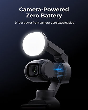 1026836_C.jpg - Telesin Magnetic Gimbal Fill Light for DJI Osmo Pocket 4 / 4P - Image 3