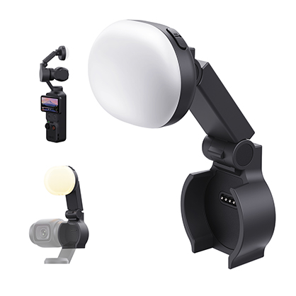 1026836_E.jpg - Telesin Magnetic Gimbal Fill Light for DJI Osmo Pocket 4 / 4P - Image 5