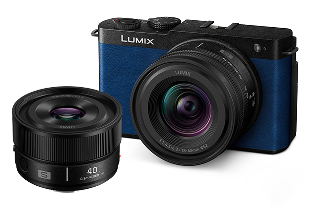 Best image for Panasonic Lumix S9 with Lumix S 18-40mm f/4.5-6.3  &  40mm f/2 Twin Lens Kit Blue