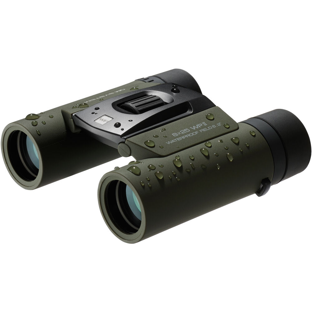 1026936_B.jpg - OM SYSTEM 8x25 WP II Binoculars (Green) - Image 2