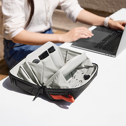 1026996_A.jpg - PGYTECH Tech Organiser Mini V2 Twilight Black - Image 1