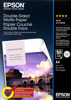 Best image for Epson Double-Sided Matte Paper A4 (50)