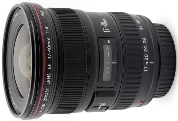 Canon EF 17-40mm USM f4 lens