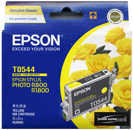 Epson T0544 Yellow Ink for R800/R1800 - Best Available Image