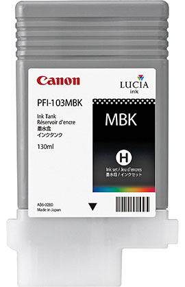 Canon Matt Black Ink (130ml) iPF5100 - Best Available Image