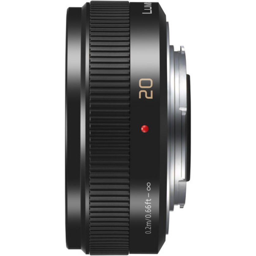 Panasonic Lumix G 20mm f/1.7 II ASPH. Lens (Black)