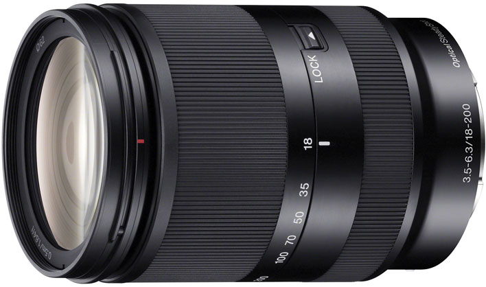 Sony E 18-200 F3.5-6.3 OSS LE Lens - Best Available Image