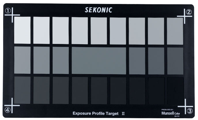 Sekonic Exposure Profile Target II - Best Available Image