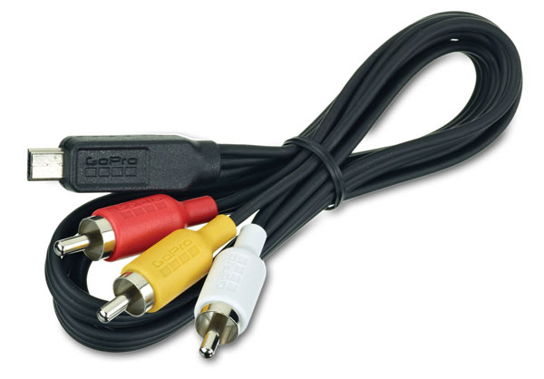GoPro Hero3 Composite Cable - Best Available Image
