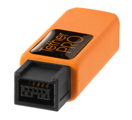 1011397_A.jpg - Tether Tools FW 800 Cable 15 Orange - Image 1