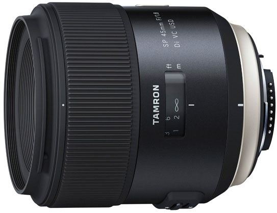 Tamron SP 45mm f/1.8 Di VC USD Lens Canon EF Mount + Bonus Canon EF-RF Adapter
