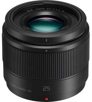 Panasonic Lumix G 25mm F1.7 Lens