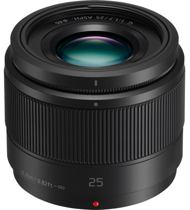 Panasonic Lumix G 25mm F1.7 Lens - Best Available Image