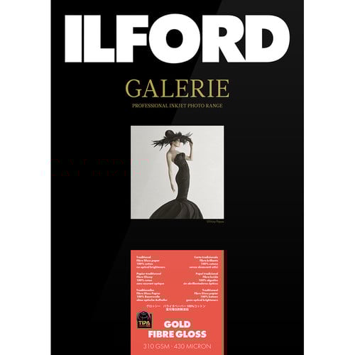 Best image for Ilford Galerie Gold Fibre Gloss 310gsm A4 25 Sheets GPGFG