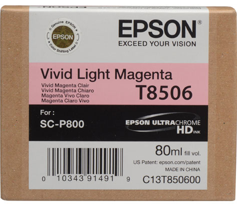 Epson T8506 80ml Vivid Light Magenta SC-P800